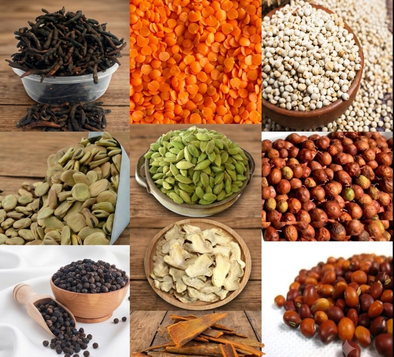 Grains, Spices & Seasonings